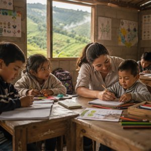 Clase Viva: apoyo pedagógico con inteligencia artificial para docentes multigrado en Colombia